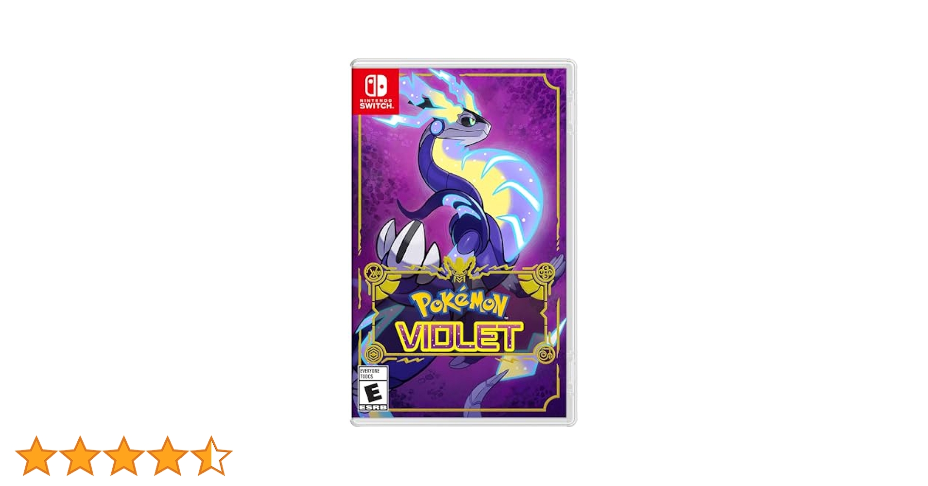 「激安」ポケットモンスターバイオレット Switch 海外版　輸入版　北米版 Amazon.co.jp: Violet EX SV1V Booster Pack - Japanese Pokemon
